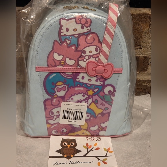 ! ADORABLE ! Hello Kitty and Friends Boba Tea Loungefly!! New with Tags!! - Picture 5 of 5
